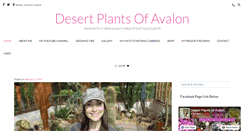Desktop Screenshot of desertplantsofavalon.com